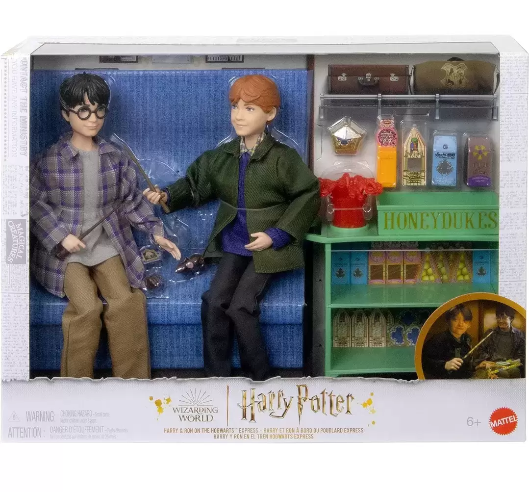 Harry et Ron Hogwart Express - figurine Poupées Wizarding World