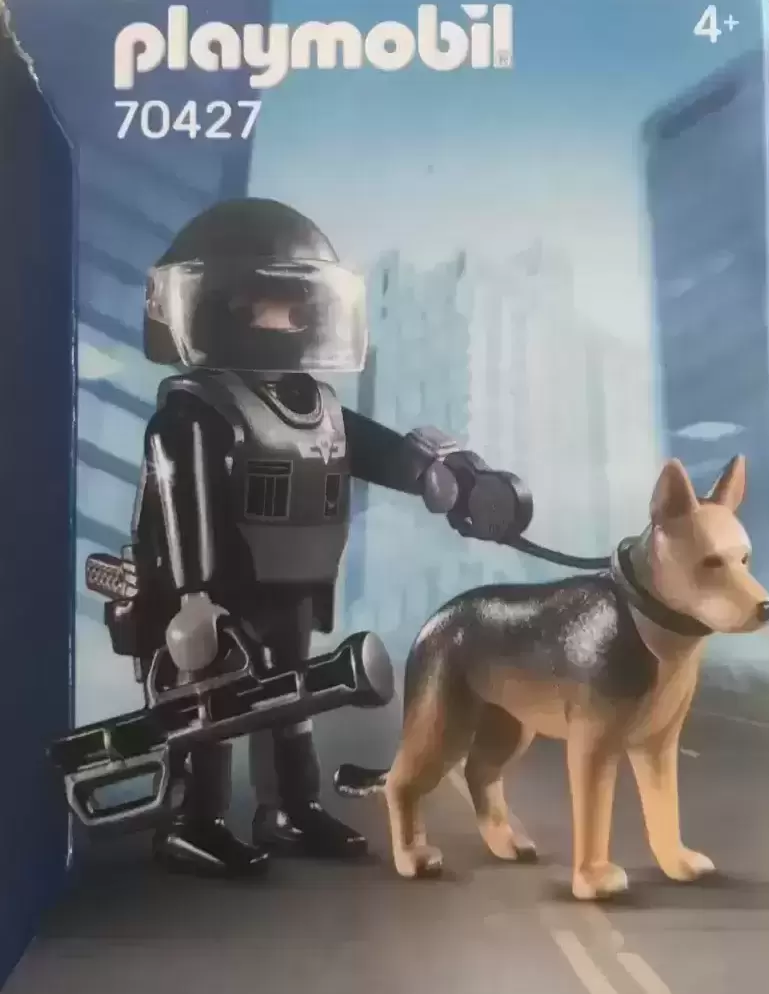 Playmobil Policier - Policier avec chien