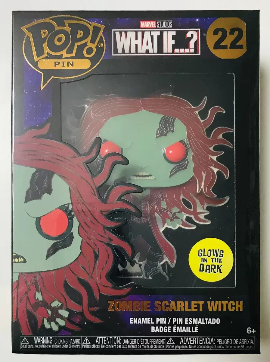 POP! Pin Marvel - What If...? - Zombie Scarlet Witch GITD