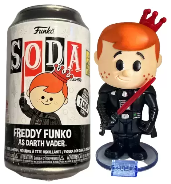 Vinyl Soda! - Freddy Funko as Darth Vader