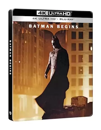 Blu-ray Steelbook - Batman Begins [4K Ultra HD Blu-Ray SteelBook]