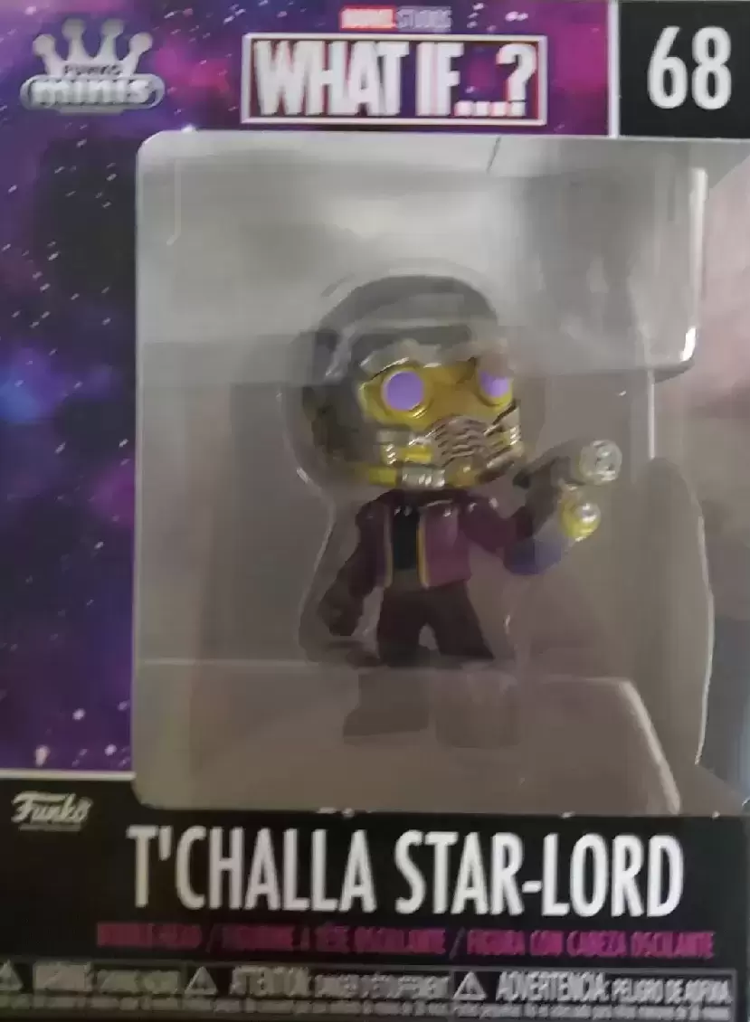 Funko Minis - What If...? - T\'Challa Star Lord