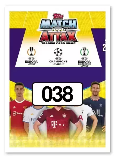 Match Attax UEFA Champions League 2022/2023 - Alex Oxlade-Chamberlain - Liverpool FC