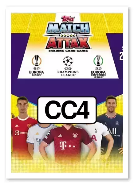 Match Attax UEFA Champions League 2022/2023 - Denis Zakaria - Juventus