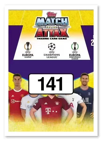 Match Attax UEFA Champions League 2022/2023 - Gerard Piqué - FC Barcelona