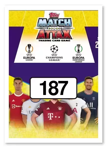 Match Attax UEFA Champions League 2022/2023 - Kylian Mbappé - Paris Saint-Germain