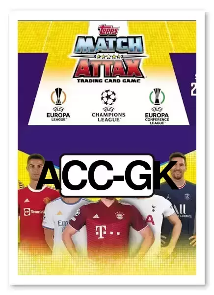 Match Attax UEFA Champions League 2022/2023 - Leon Goretzka / Joshua Kimmich - FC Bayern München