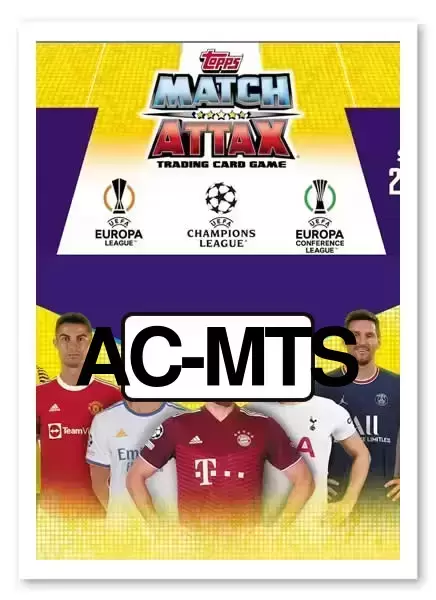 Match Attax UEFA Champions League 2022/2023 - Marc-Andre Ter Stegen - FC Barcelona