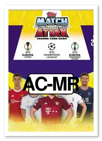 Match Attax UEFA Champions League 2022/2023 - Marco Reus - Borussia Dortmund