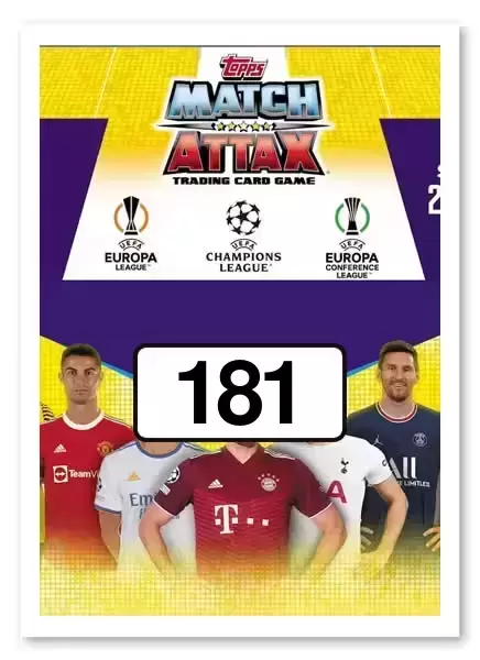 Match Attax UEFA Champions League 2022/2023 - Marco Verratti - Paris Saint-Germain