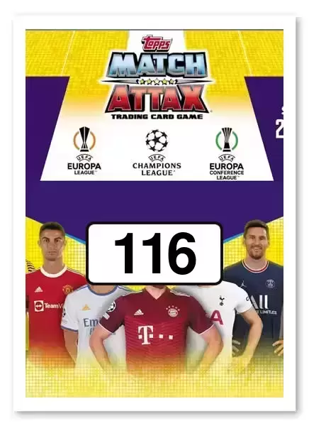 Match Attax UEFA Champions League 2022/2023 - Marcus Rashford - Manchester United