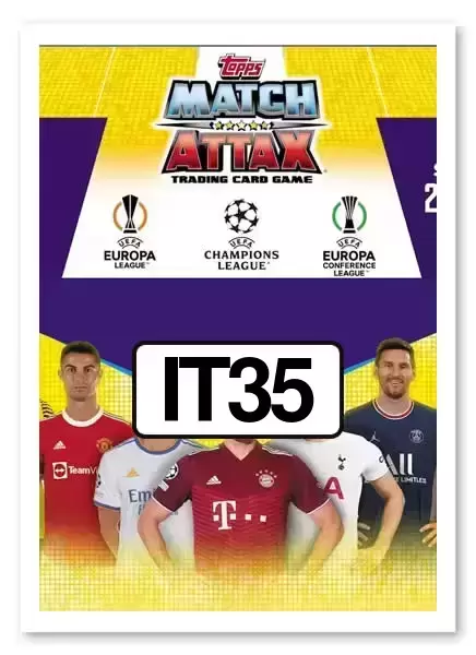 Match Attax UEFA Champions League 2022/2023 - Mattia De Sciglio - Juventus