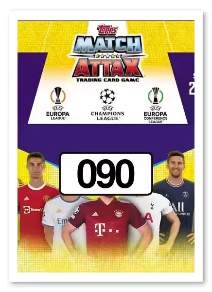 Match Attax UEFA Champions League 2022/2023 - Mohamed Elneny - Arsenal FC