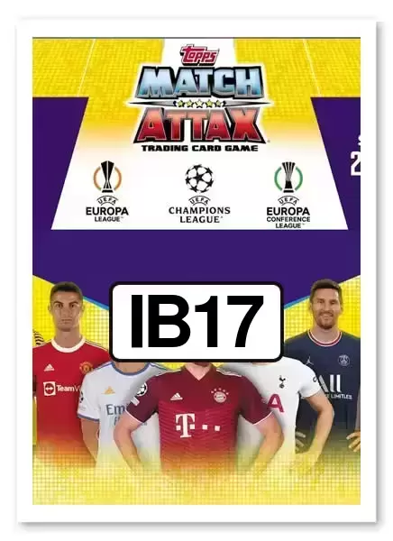 Match Attax UEFA Champions League 2022/2023 - Nahuel Molina - Atlético de Madrid