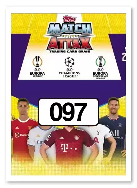 Match Attax UEFA Champions League 2022/2023 - Nicolas Pépé - Arsenal FC