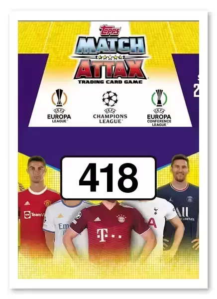 Match Attax UEFA Champions League 2022/2023 - Peter Schmeichel - Manchester United