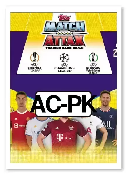 Match Attax UEFA Champions League 2022/2023 - Pierre Kalulu - AC Milan