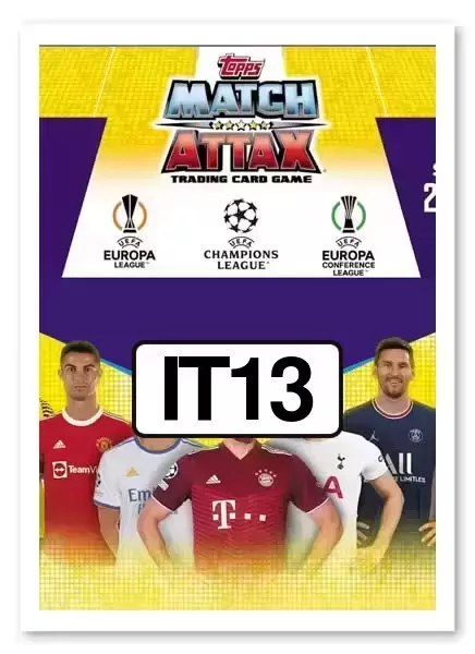 Match Attax UEFA Champions League 2022/2023 - Rick Karsdorp - AS Roma