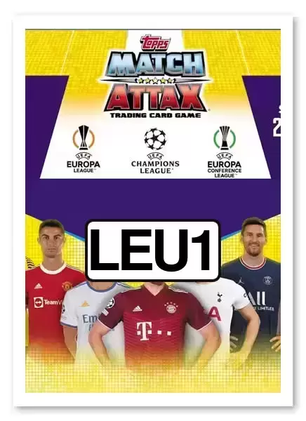 Match Attax UEFA Champions League 2022/2023 - Robert Lewandowski - FC Barcelona