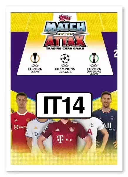 Match Attax UEFA Champions League 2022/2023 - Stephan El Shaarawy - AS Roma