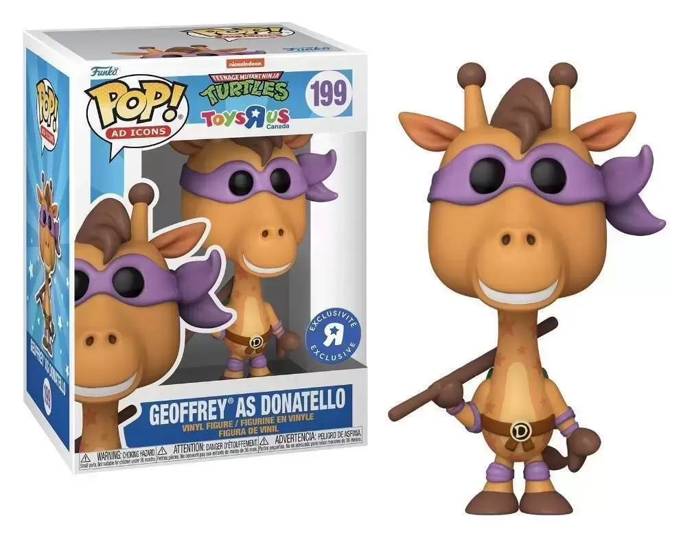 POP! Ad Icons - Toys\'R Us - Geoffrey as Donatello