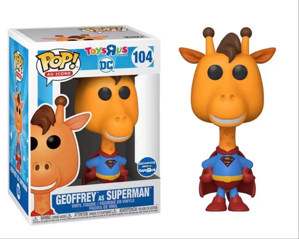POP! Ad Icons - Toys\'R Us - Geoffrey as Superman