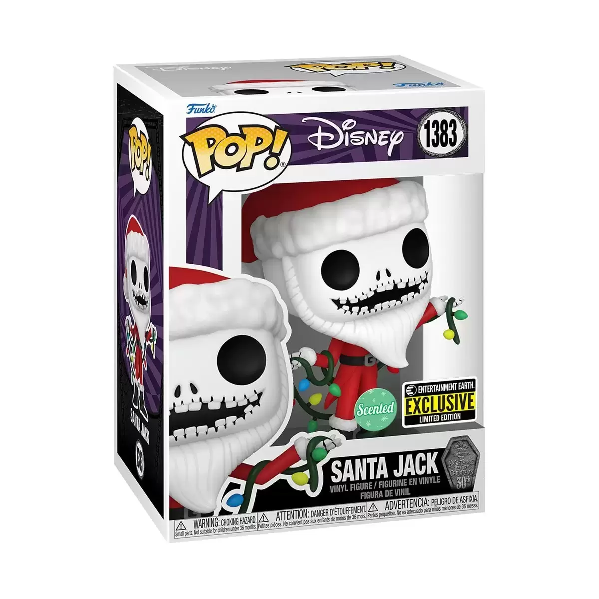 POP! Disney - The Nightmare Before Christmas - Santa Jack Scented