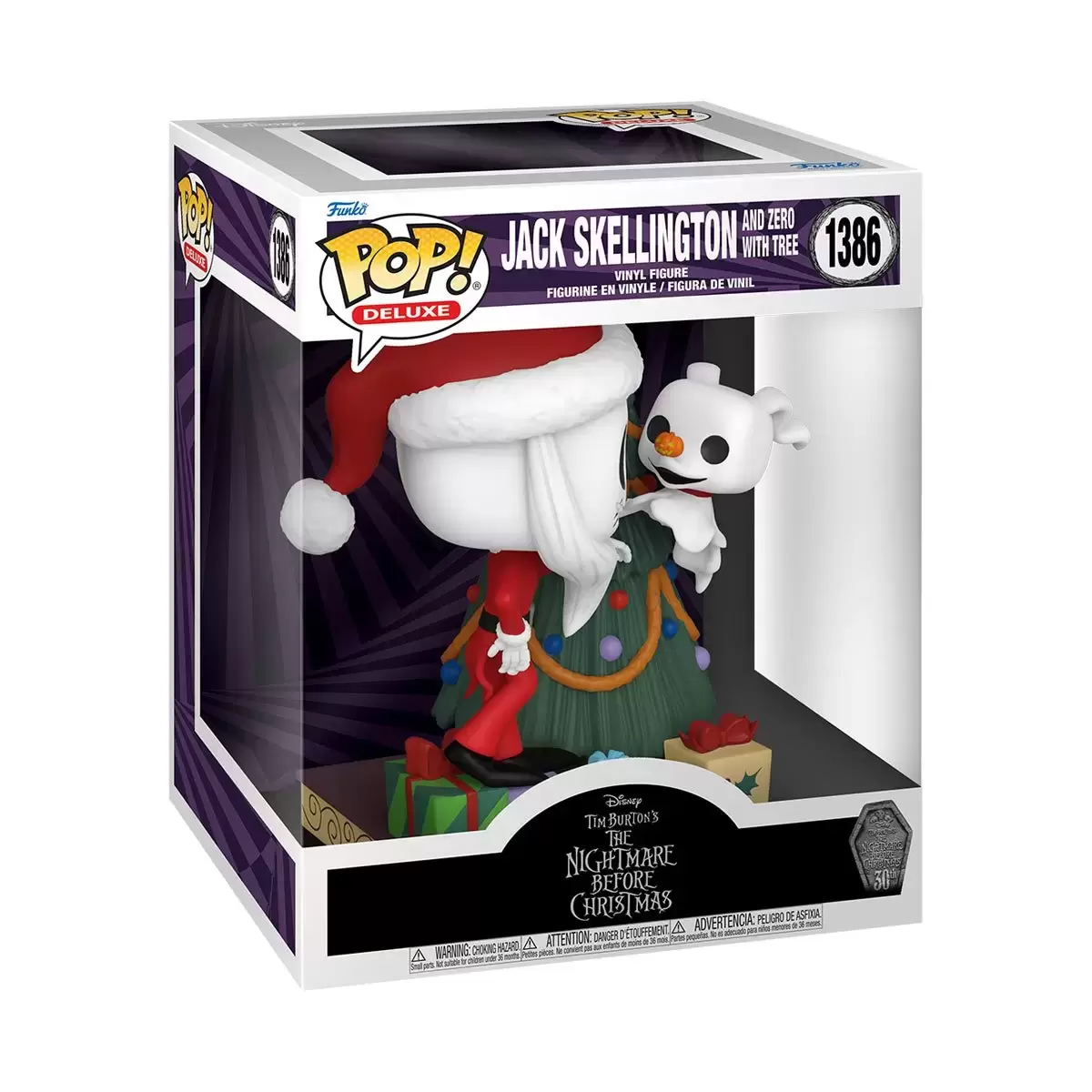 POP! Disney - The Nightmare Before Christmas - Jack Skellington and Zero With Tree