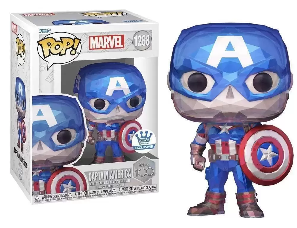 POP! MARVEL - Marvel - Captain America Facets
