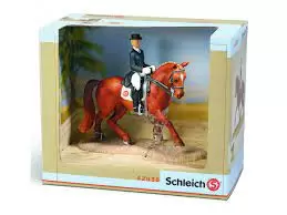 Set Equitation Cross - figurine Schleich 42027 Horse Club