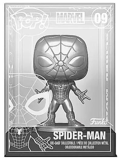 POP! Die-Cast - Marvel - Spider-Man Silver