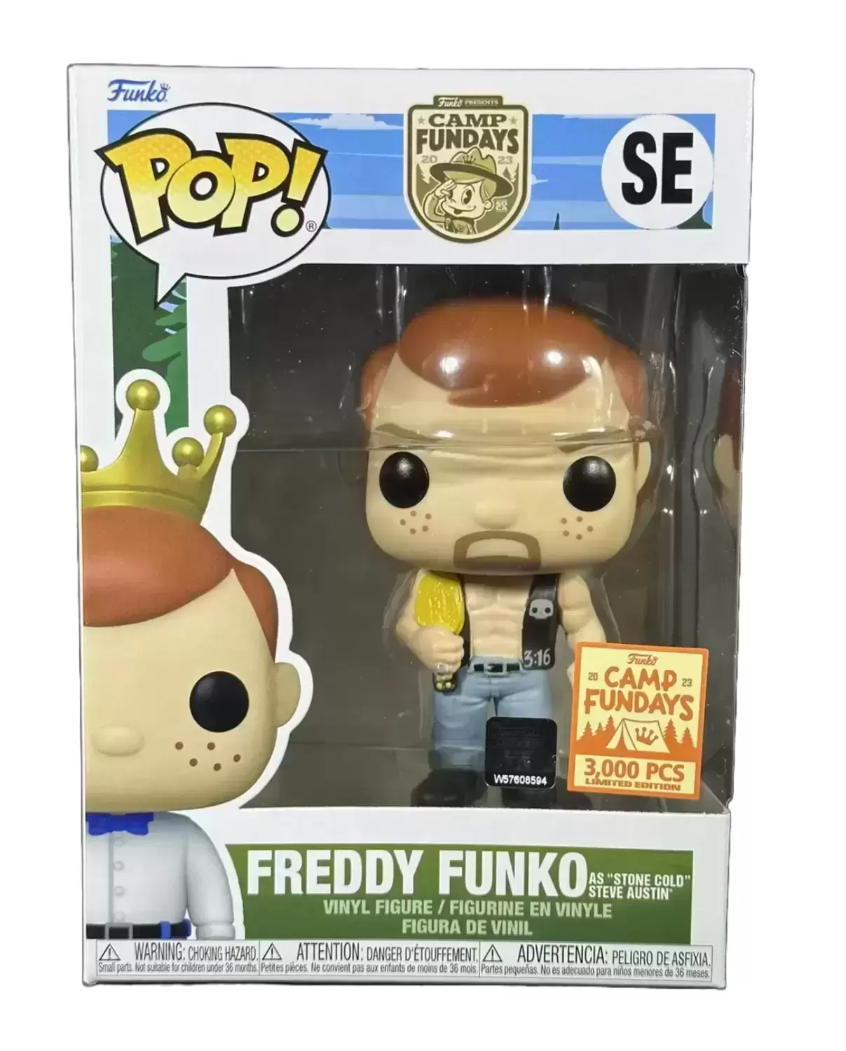 POP! Funko - Funko - Freddy Funko as Stone Cold Steve Austin