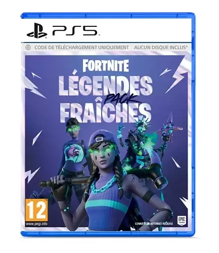 Jeux PS5 - Fortnite : Pack Légendes Fraîches