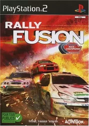 PS2 Games - Rally Fusion : Race of Champions (PAL)