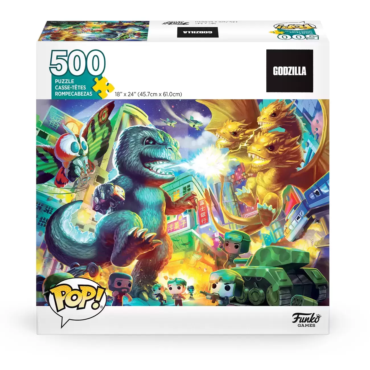 Funko Games - Pop! Puzzle – Godzilla