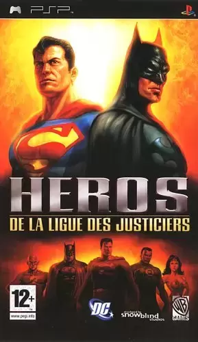 PSP Games - HEROS de la Ligue des Justiciers