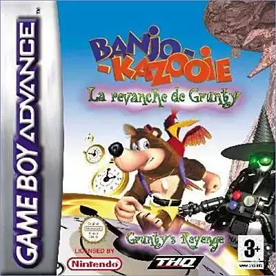 Game Boy Advance Games - Banjo Kazooie - La Revanche de Grunty