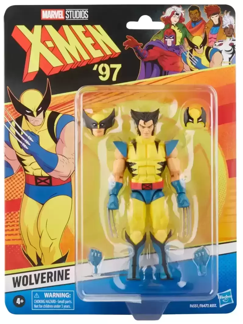 Marvel Legends 6 inch Retro Collection - Hasbro Marvel Legends Series Wolverine  F6551