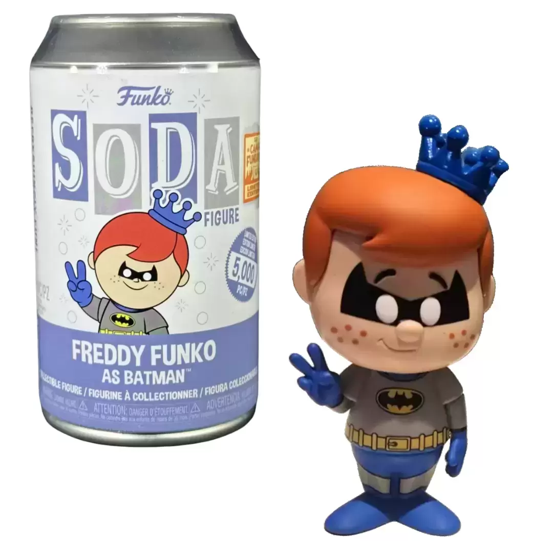 Vinyl Soda! - Freddy Funko as Batman