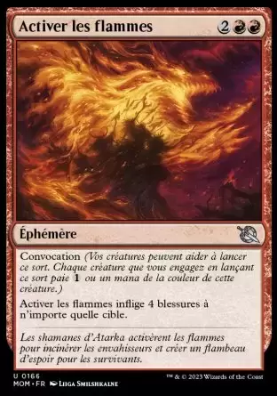 L\'invasion des machines - Activer les flammes