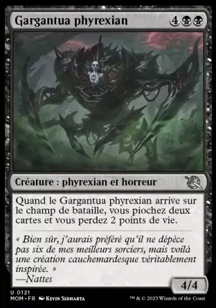 L\'invasion des machines - Gargantua phyrexian