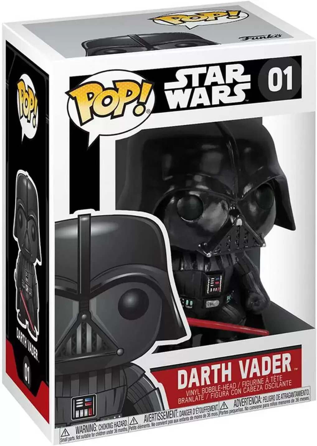 POP! Star Wars - Darth Vader (Red Title)