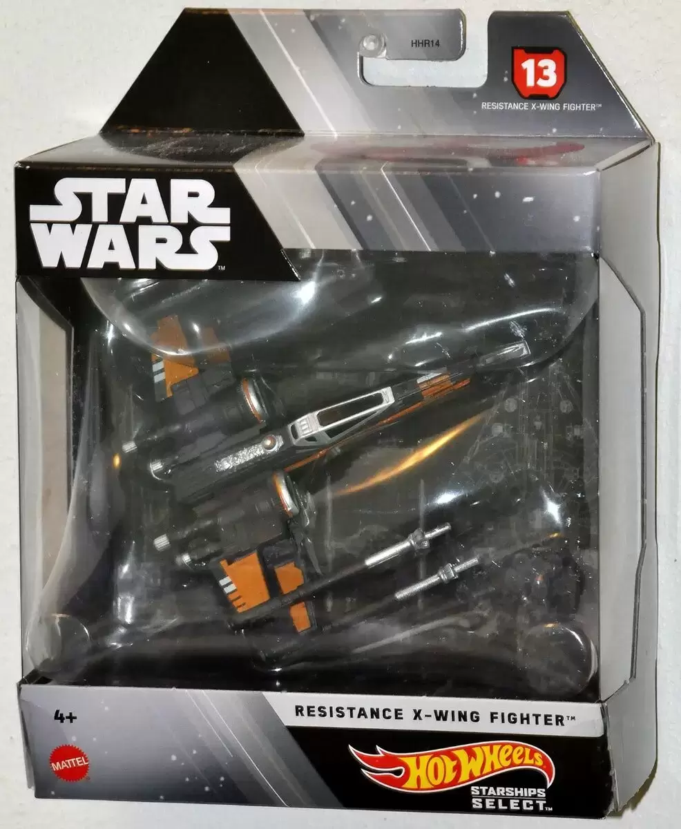 Starships Select - Hot Wheels Star Wars - Resistance X-Wing Fighter
