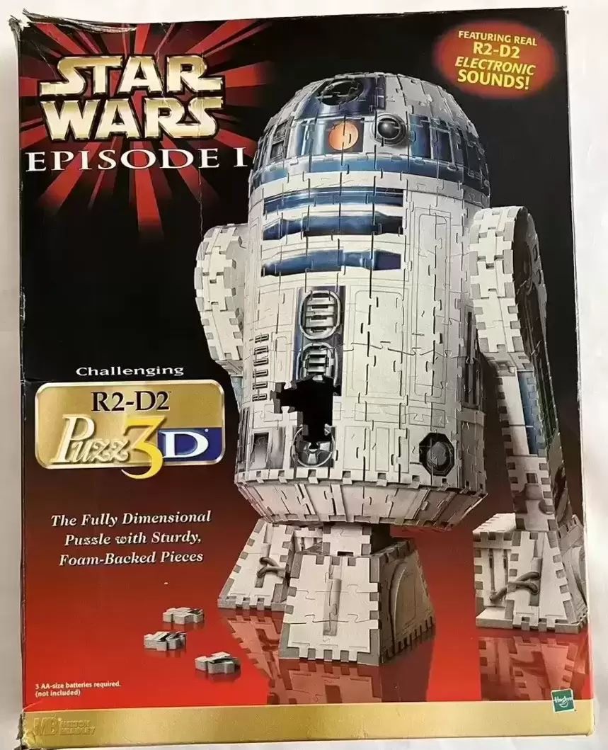Limited Edition Star Wars Figures - R2-D2 - Puzz3D (Episode I) - 708 Pieces
