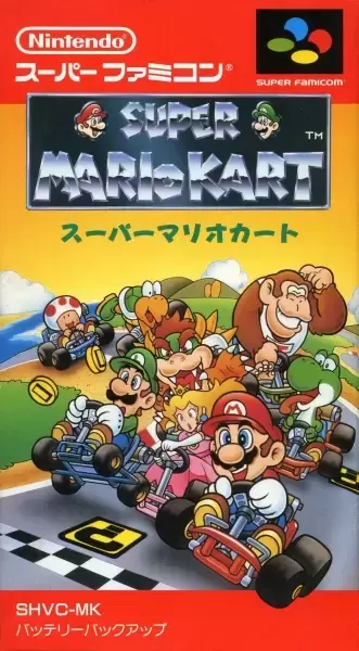 Jeux Super Nintendo - Super Mario Kart (JAP)