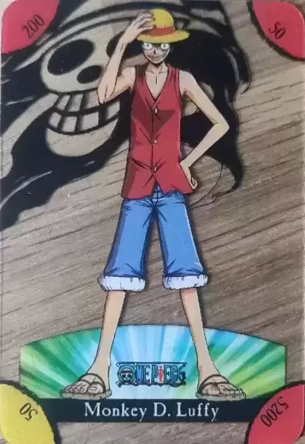 Lamincards One Piece - Monkey D Luffy japan expo 08 special card