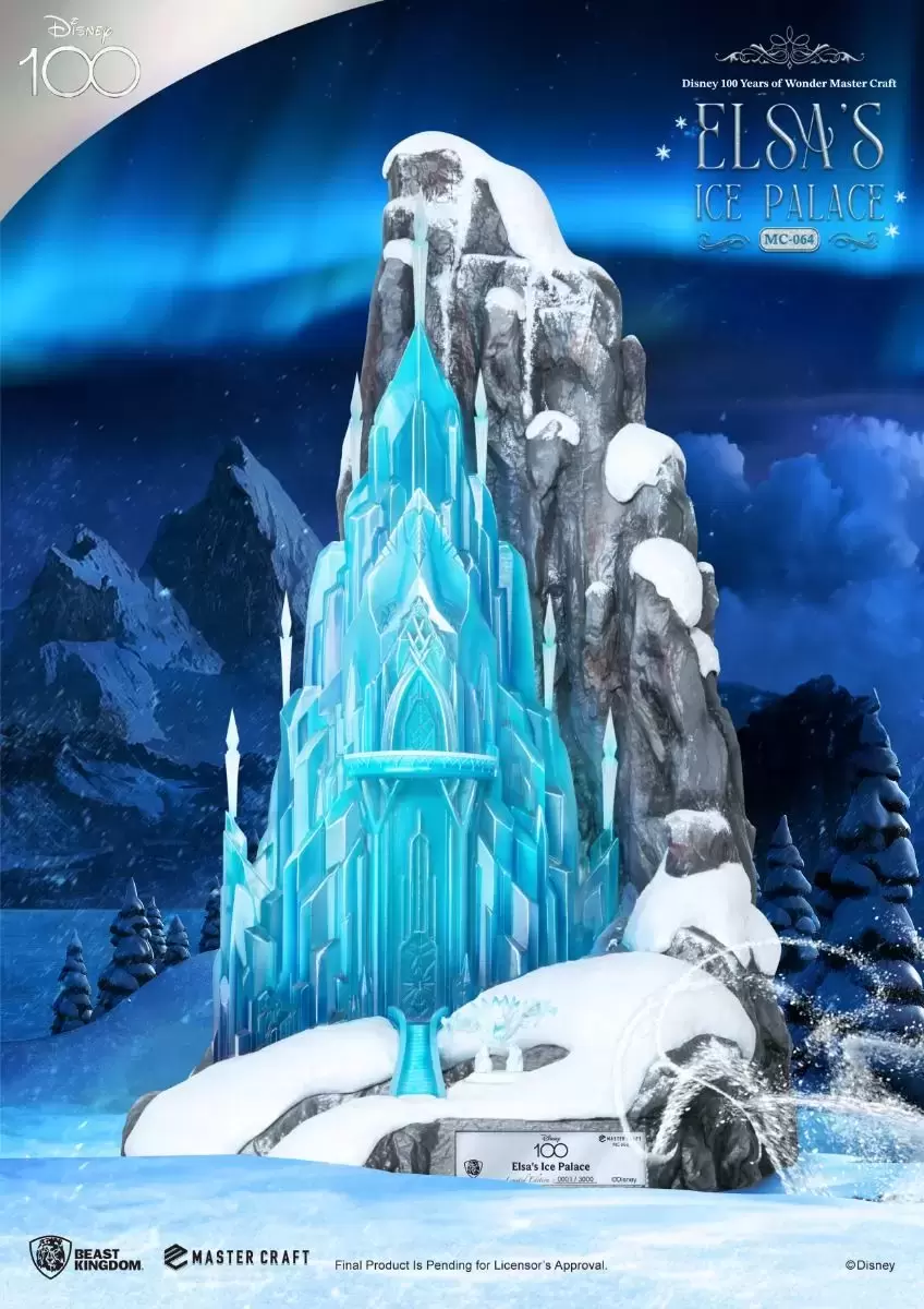 Master Craft - Disney 100 - Elsa\'s Ice Palace