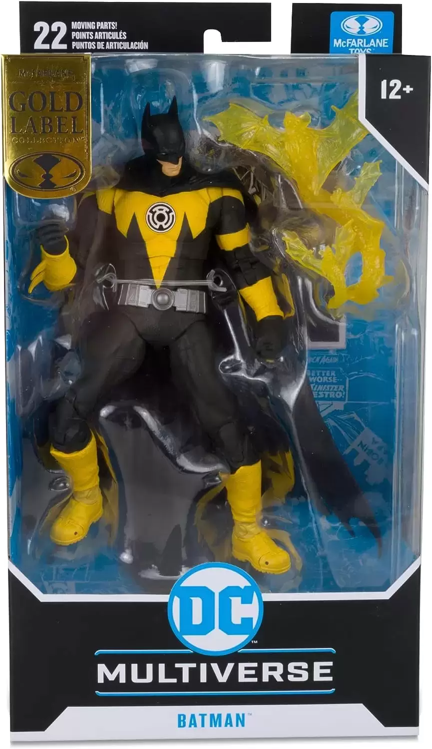 McFarlane - DC Multiverse - Batman - Sinestro Corps (Gold Label)