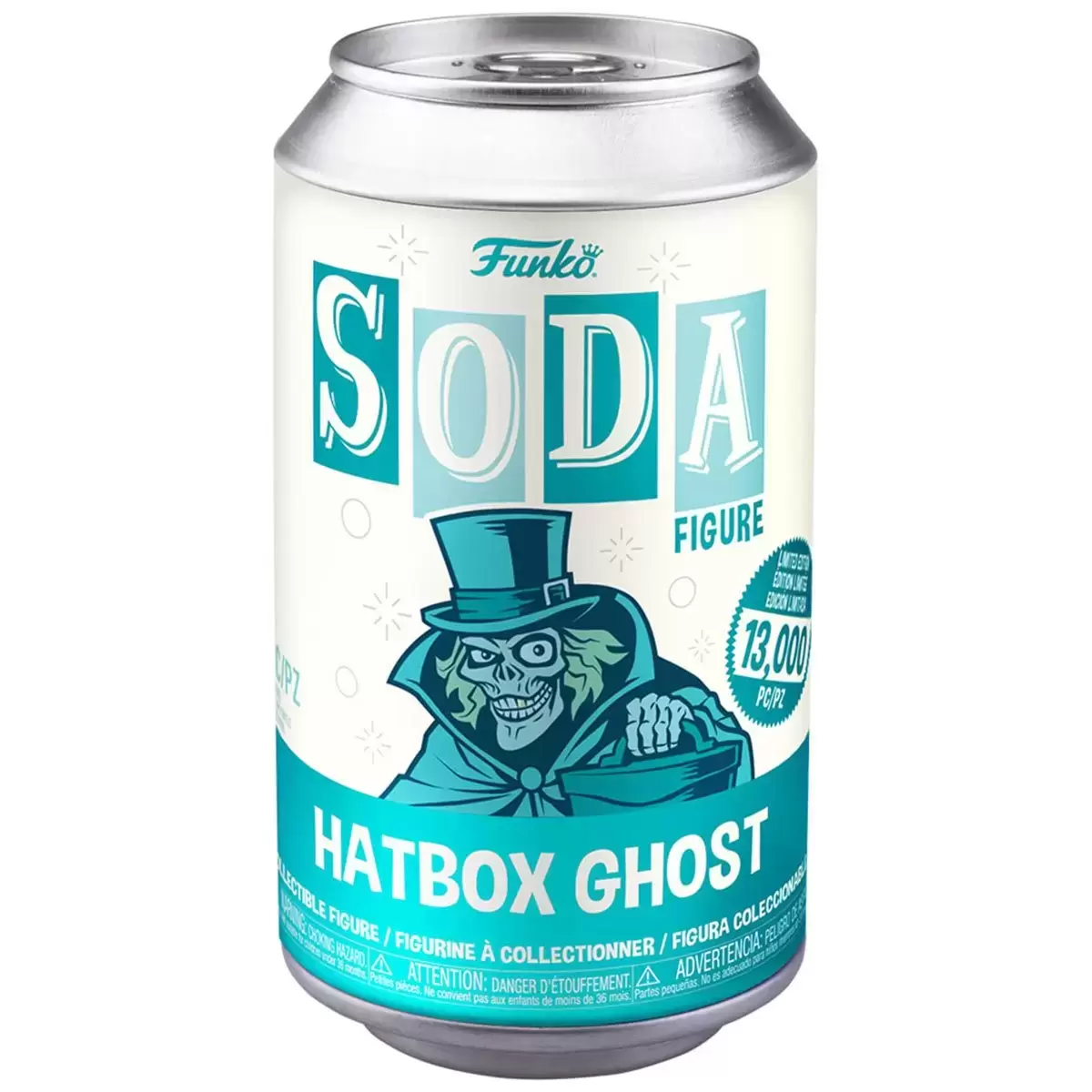 Vinyl Soda! - Haunted Mansion - Hatbox Ghost GITD