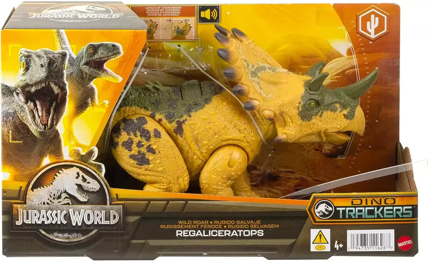 Jurassic World : Dino Trackers - Regaliceratops (Wild Roar)